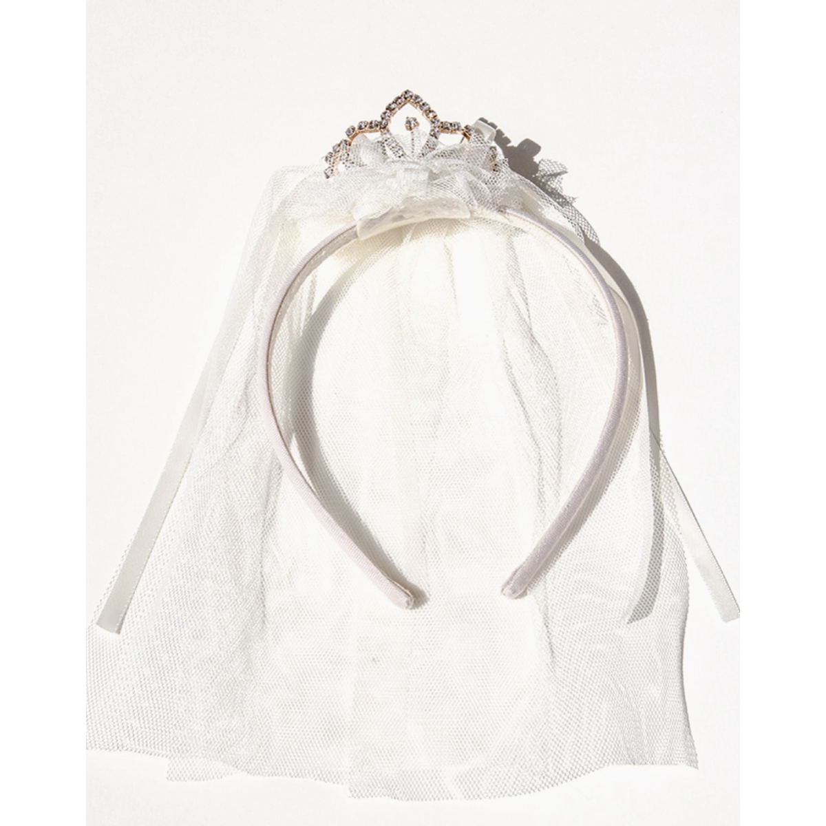tiara headband | cream