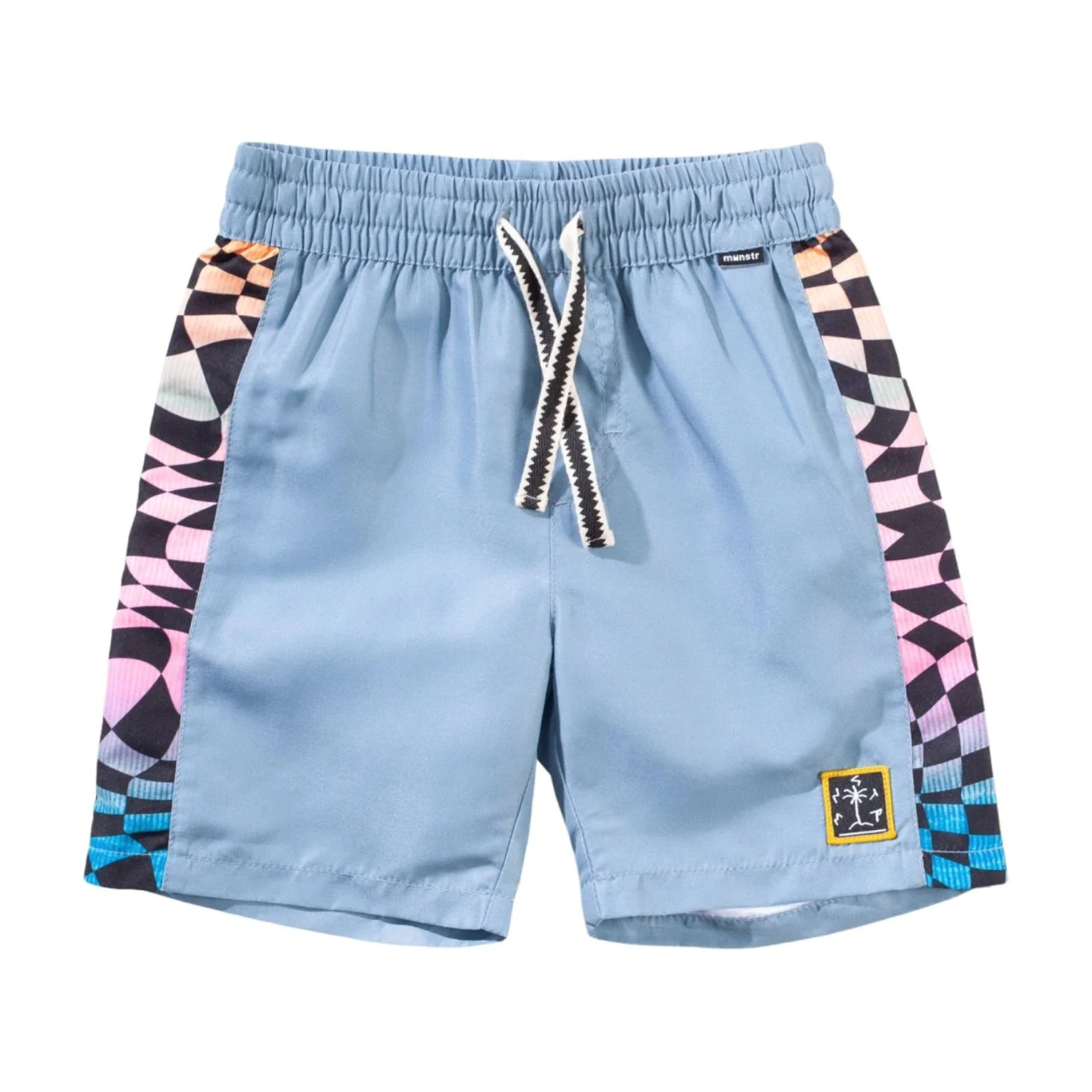 flagside bshort | pale blue