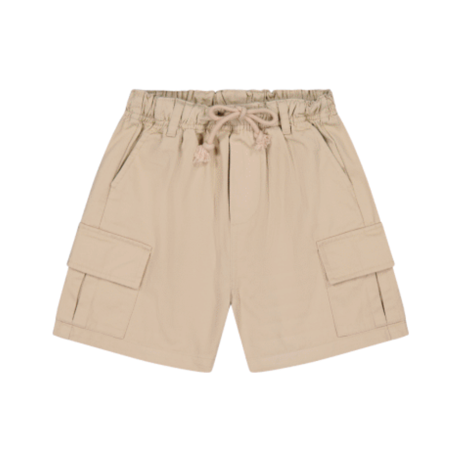 twill cargo shorts | sand