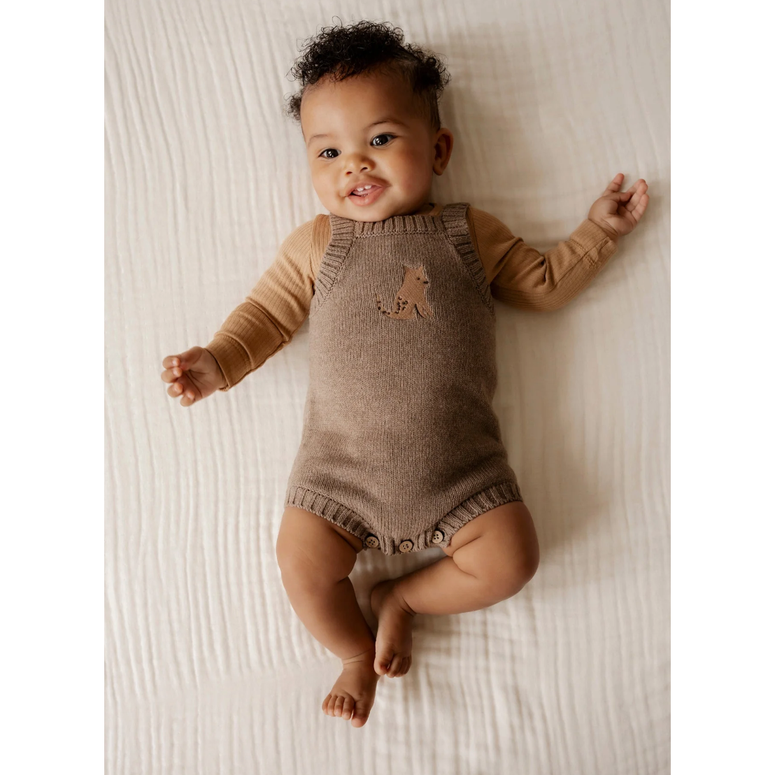 ethan playsuit | cashew marle