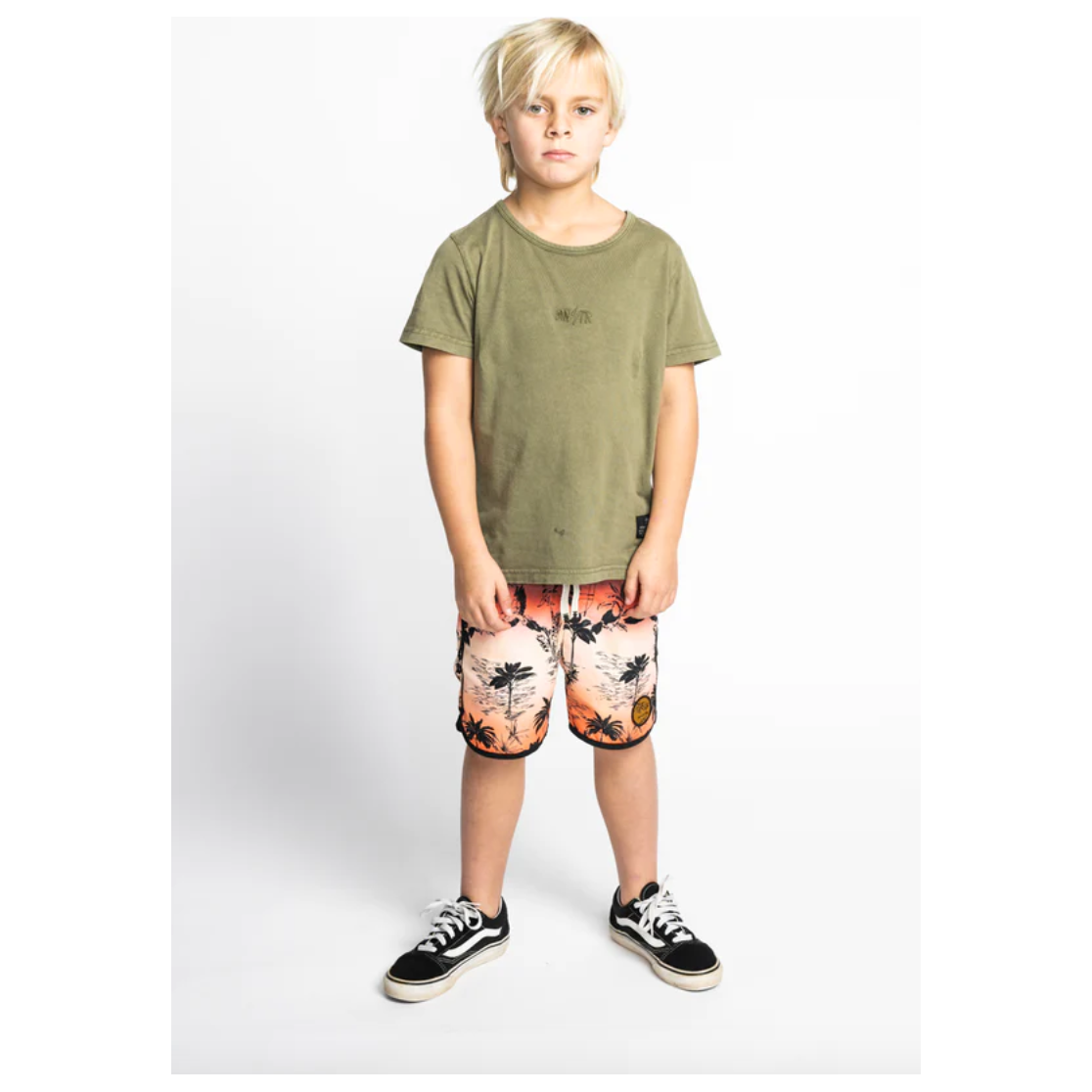 wave oasis bshort | peach