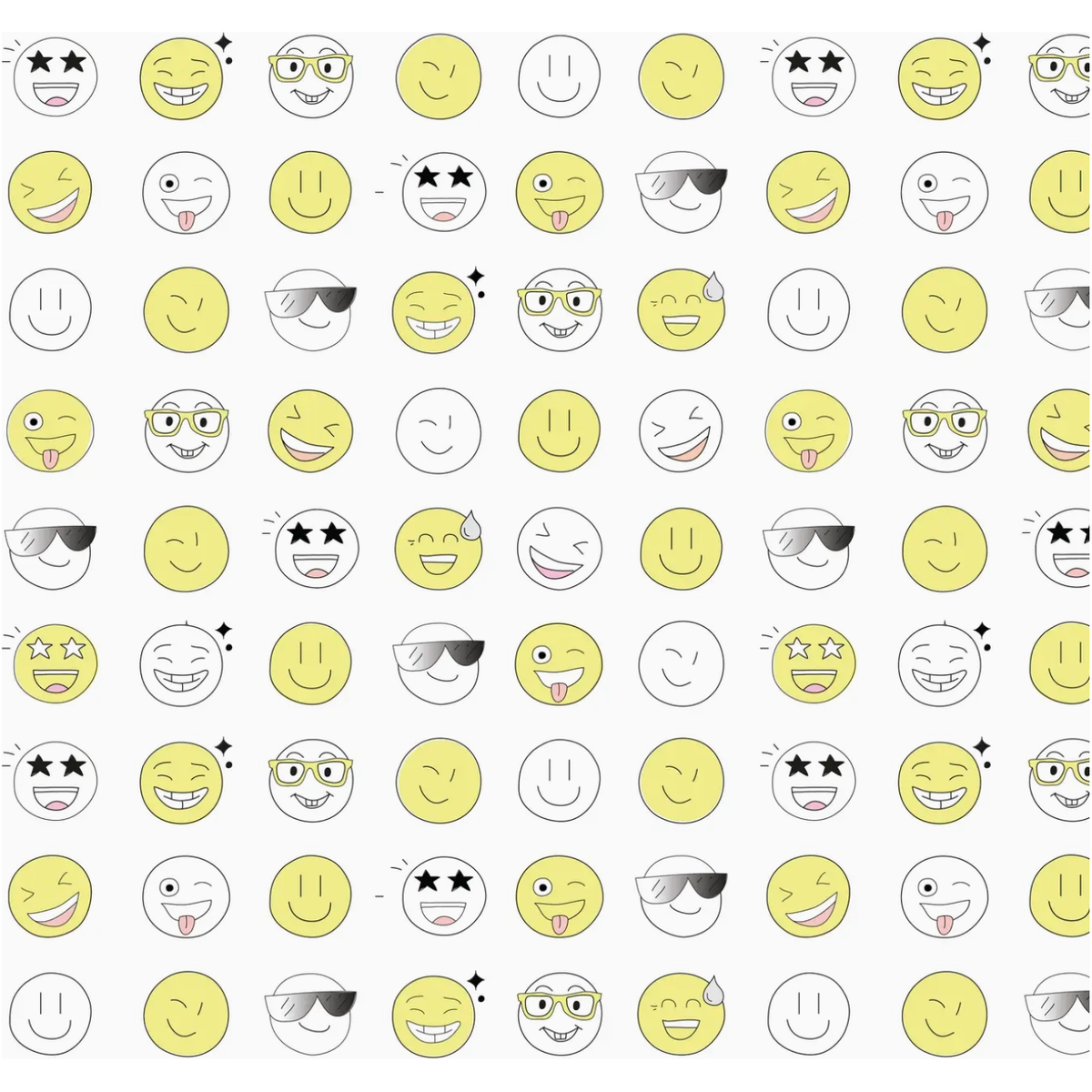 2 piece PJ | happy faces