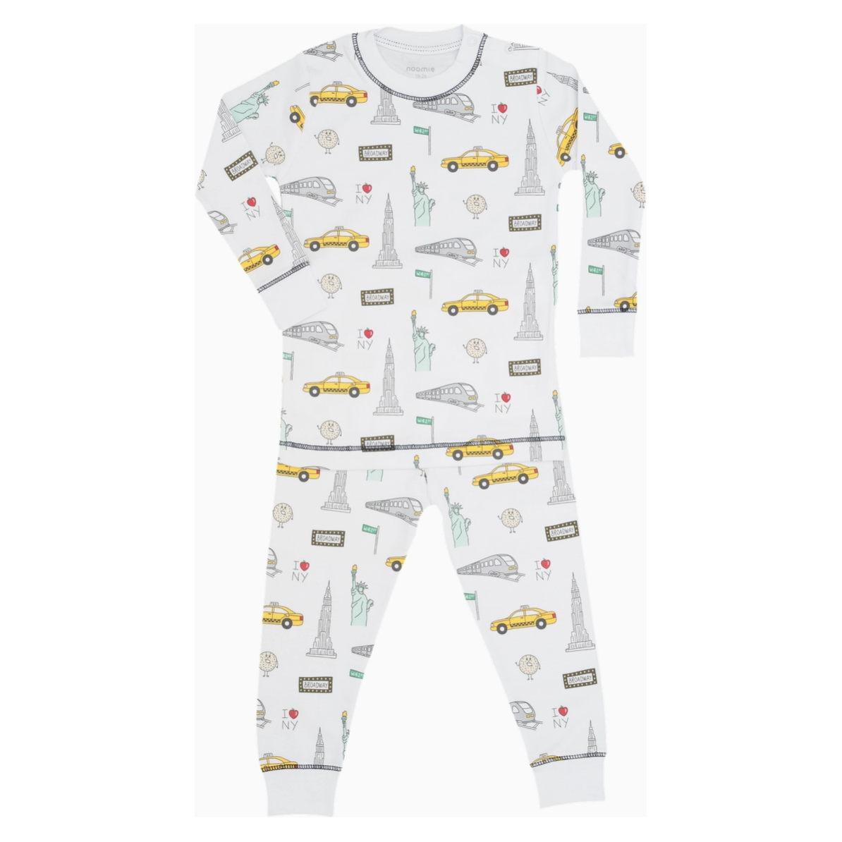 Sports Fan Long Sleeve Pajama Set – Baby Noomie
