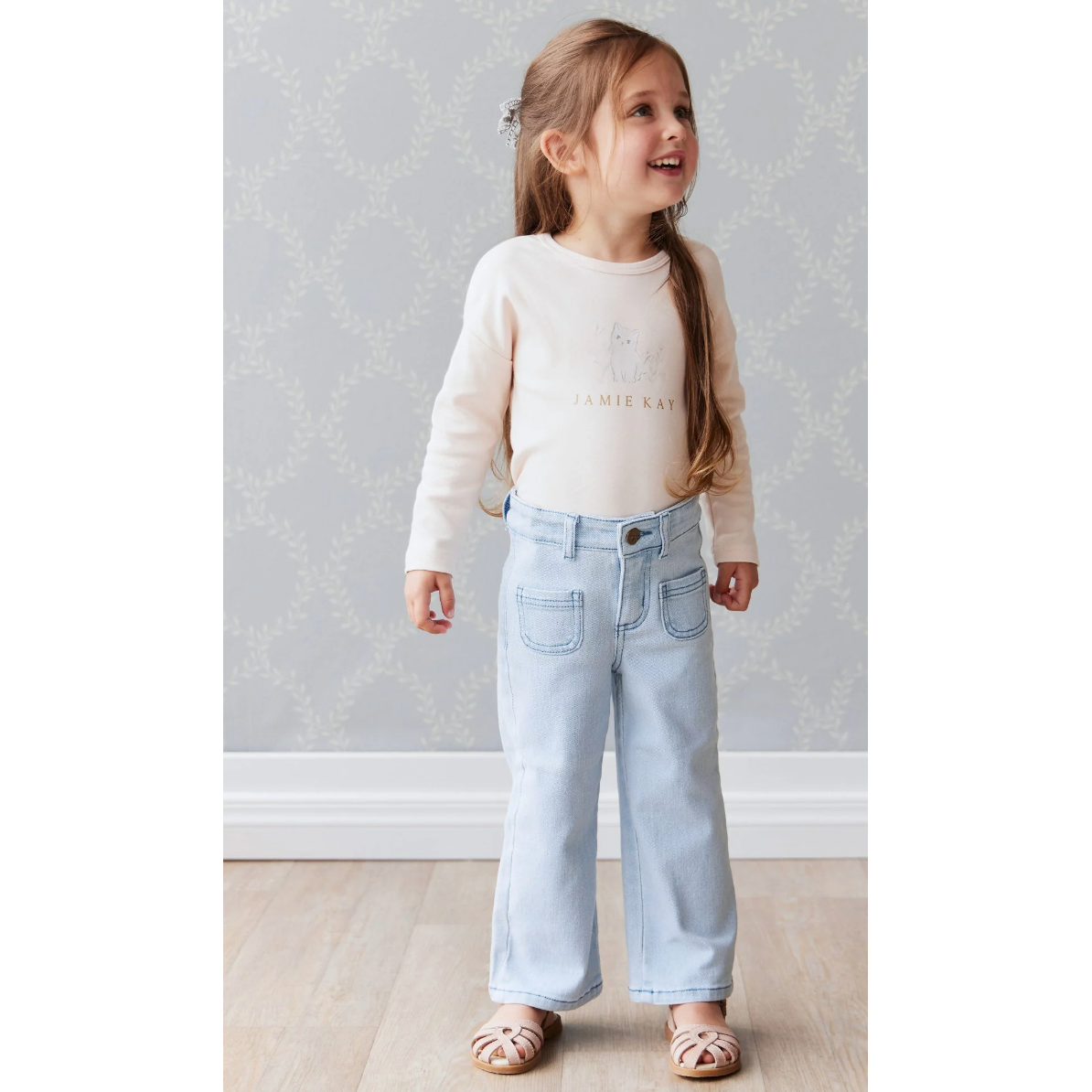 yvette pant | washed denim