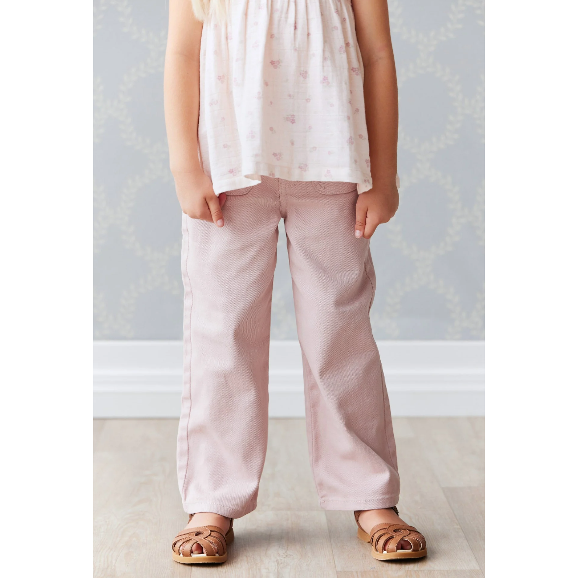 yvette pant | powder pink