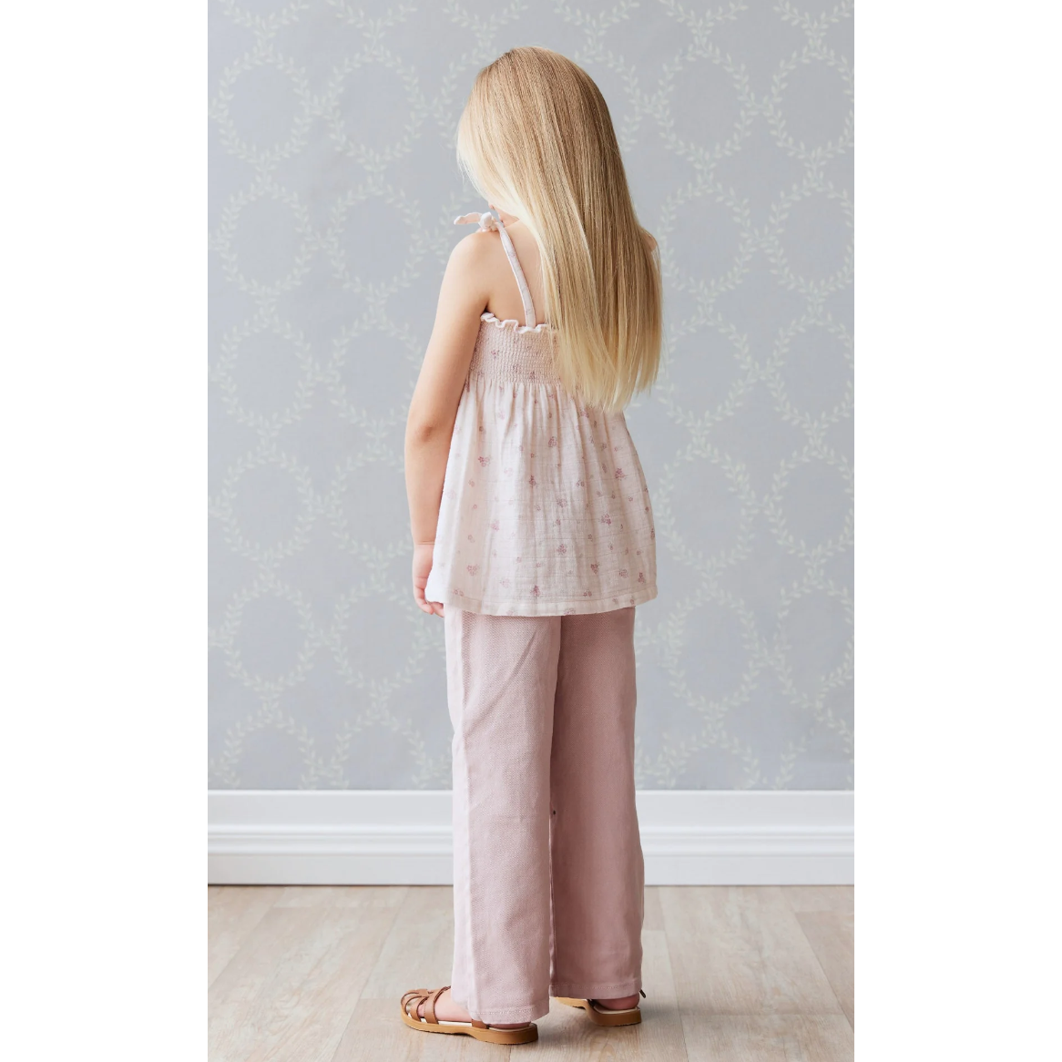 yvette pant | powder pink