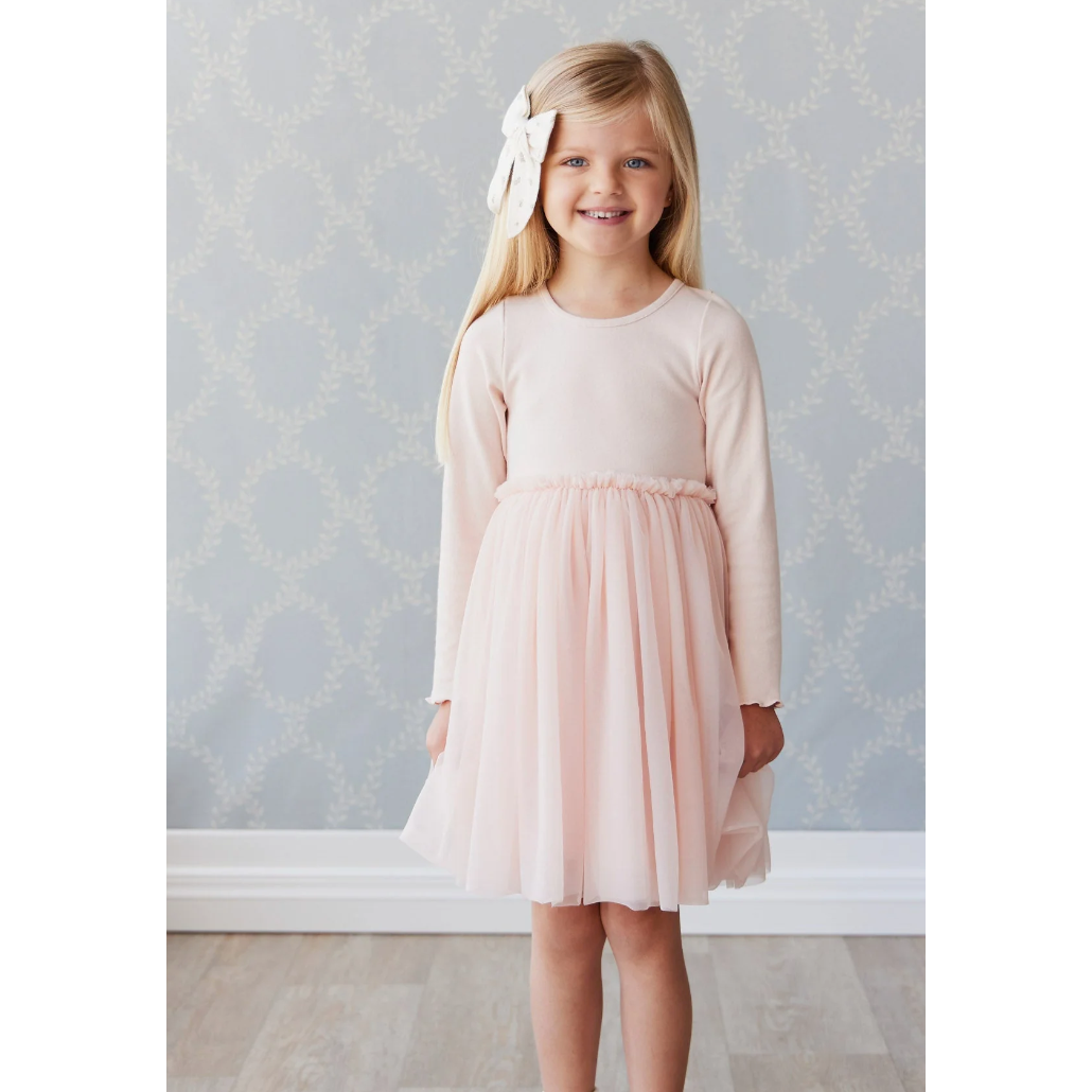 anna tulle dress | boto pink