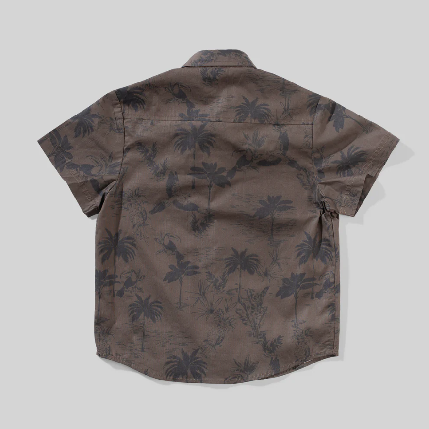 riders shirt | brown