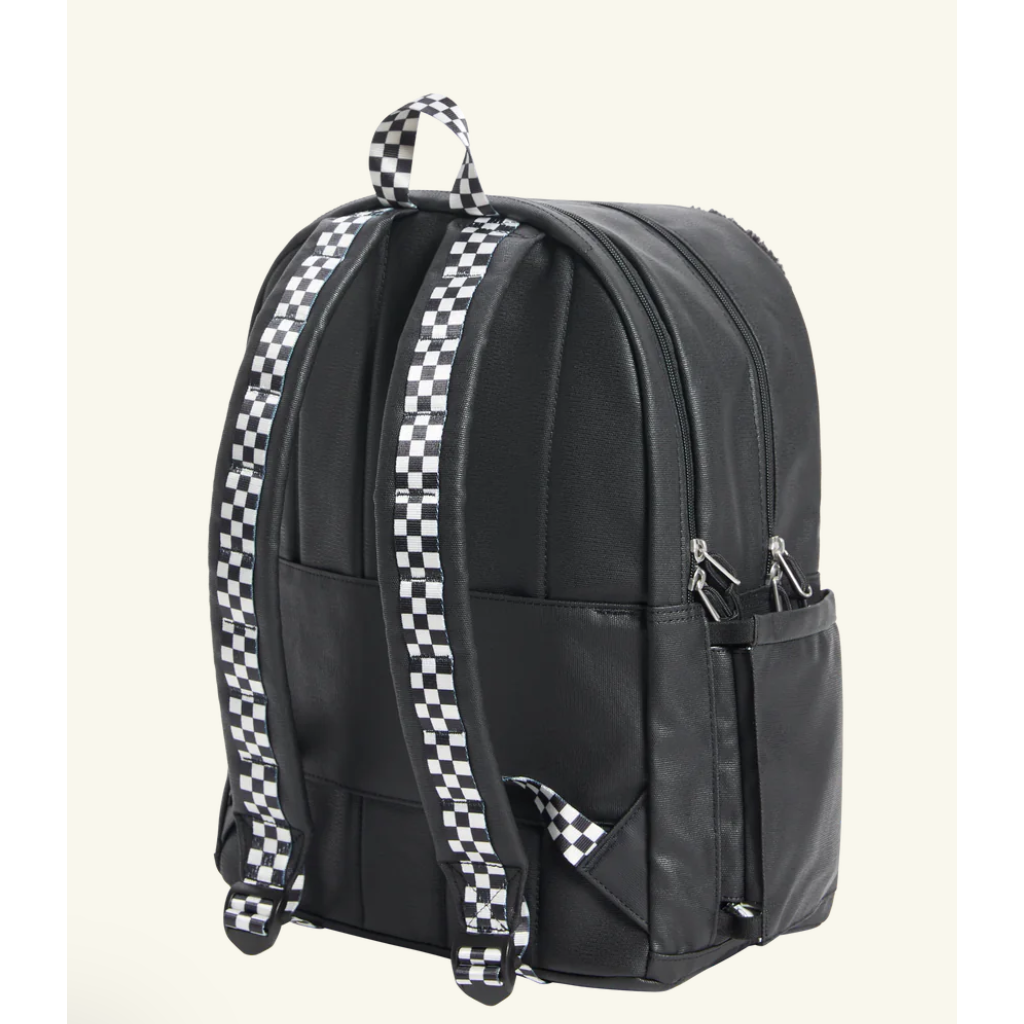 kane kids double pocket backpack | fuzzy bolt