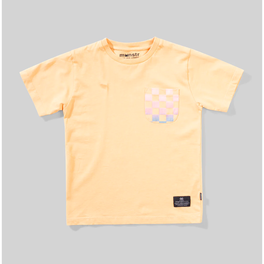 dream pkt s/s tee | peach