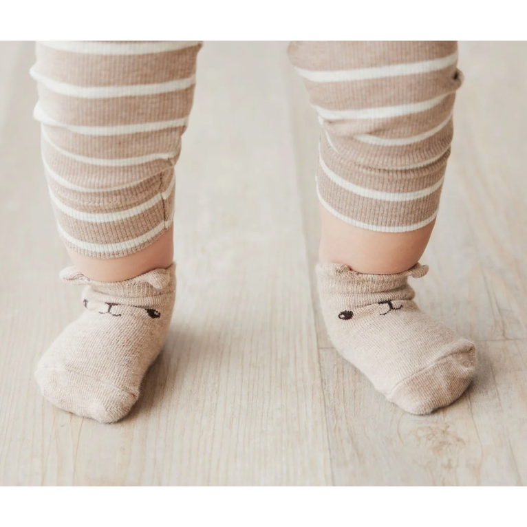 george bear ankle sock | egret