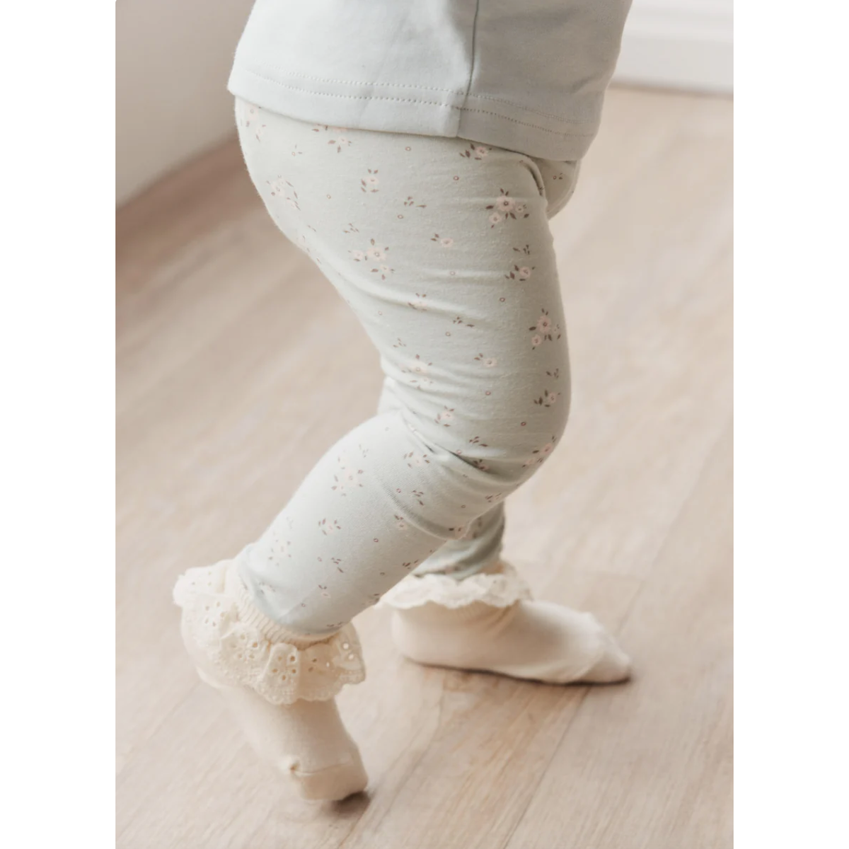 organic cotton everyday legging | lulu blue