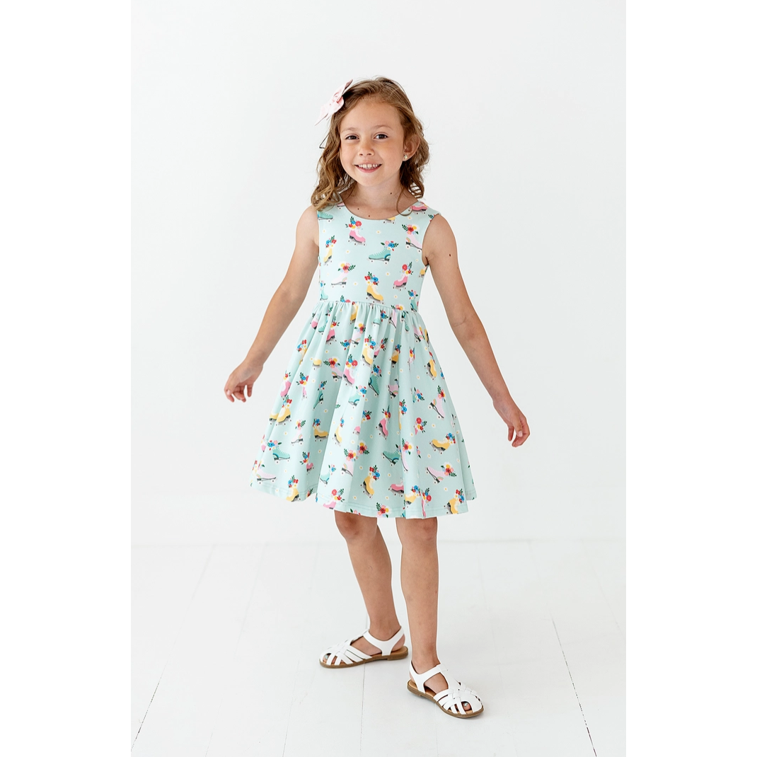 tank dress | roller girl