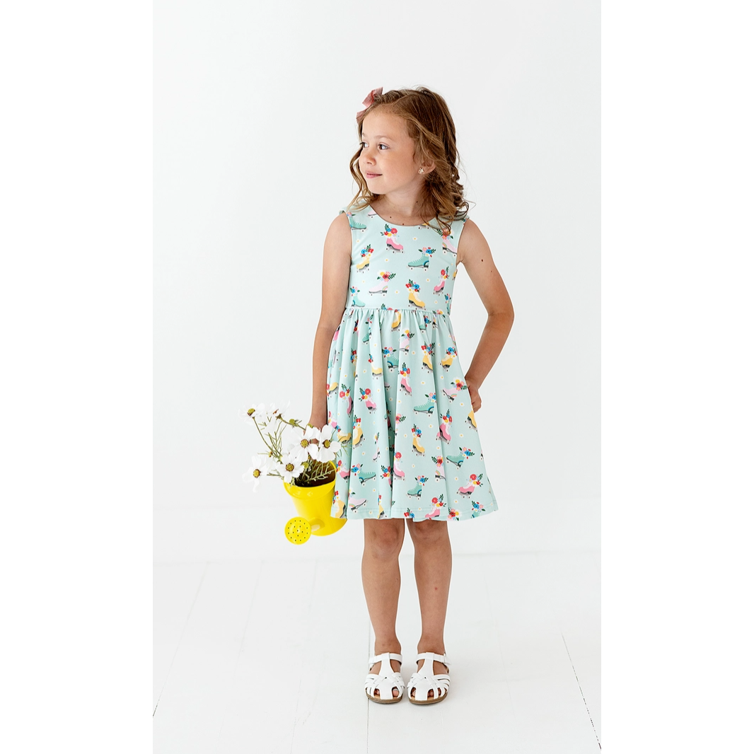 tank dress | roller girl