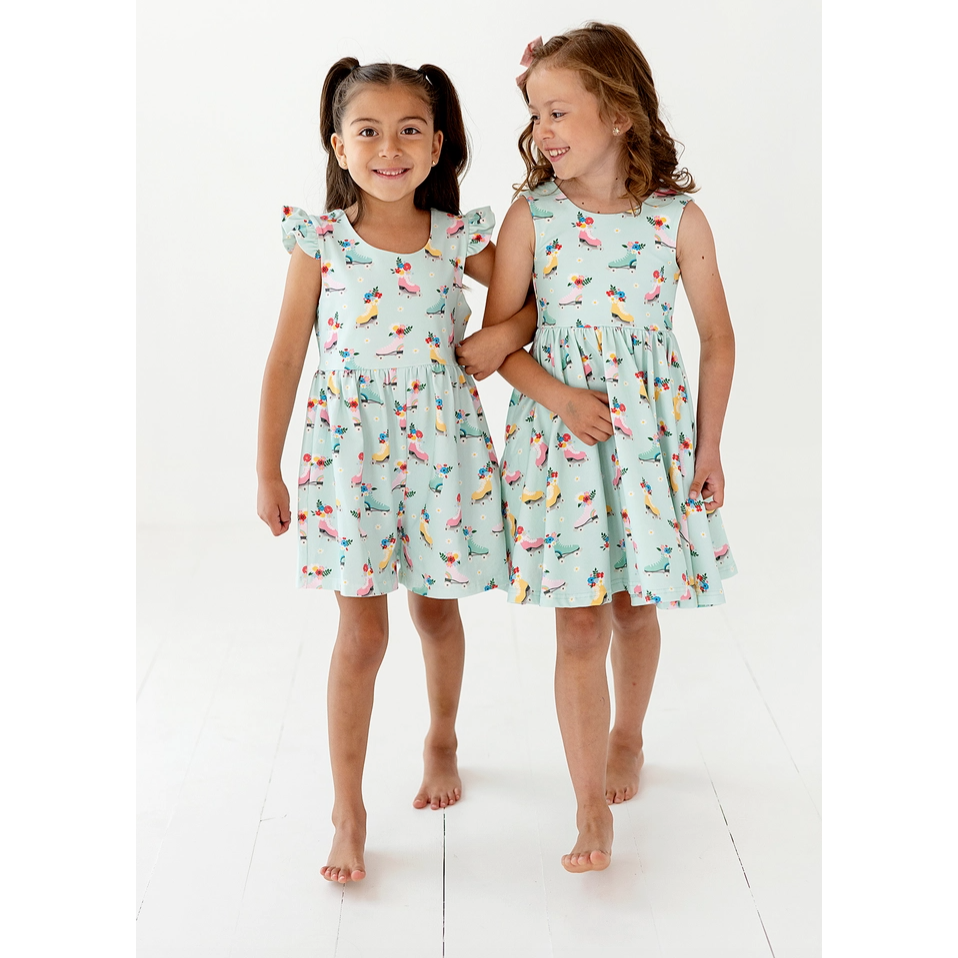 tank dress | roller girl