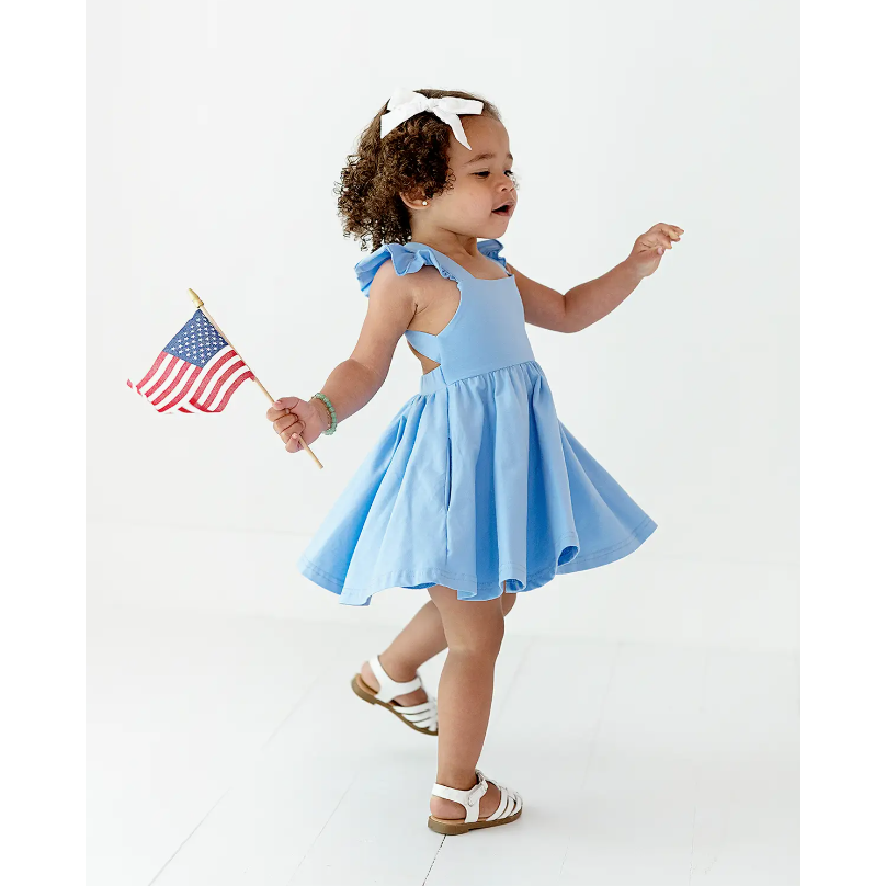 rosita dress | baby blue