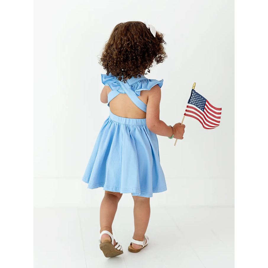 rosita dress | baby blue
