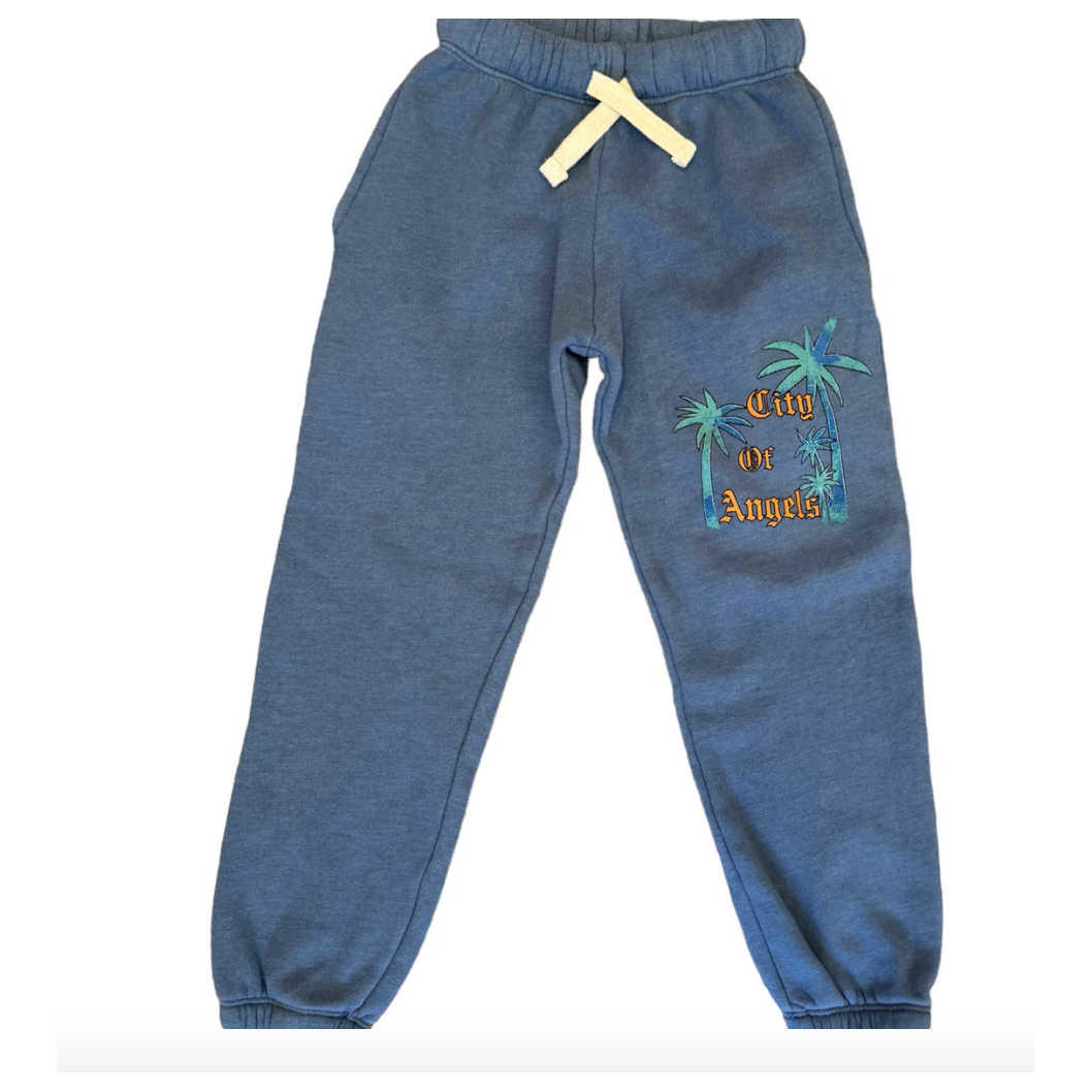 city of angels sweatpant | dusty blue