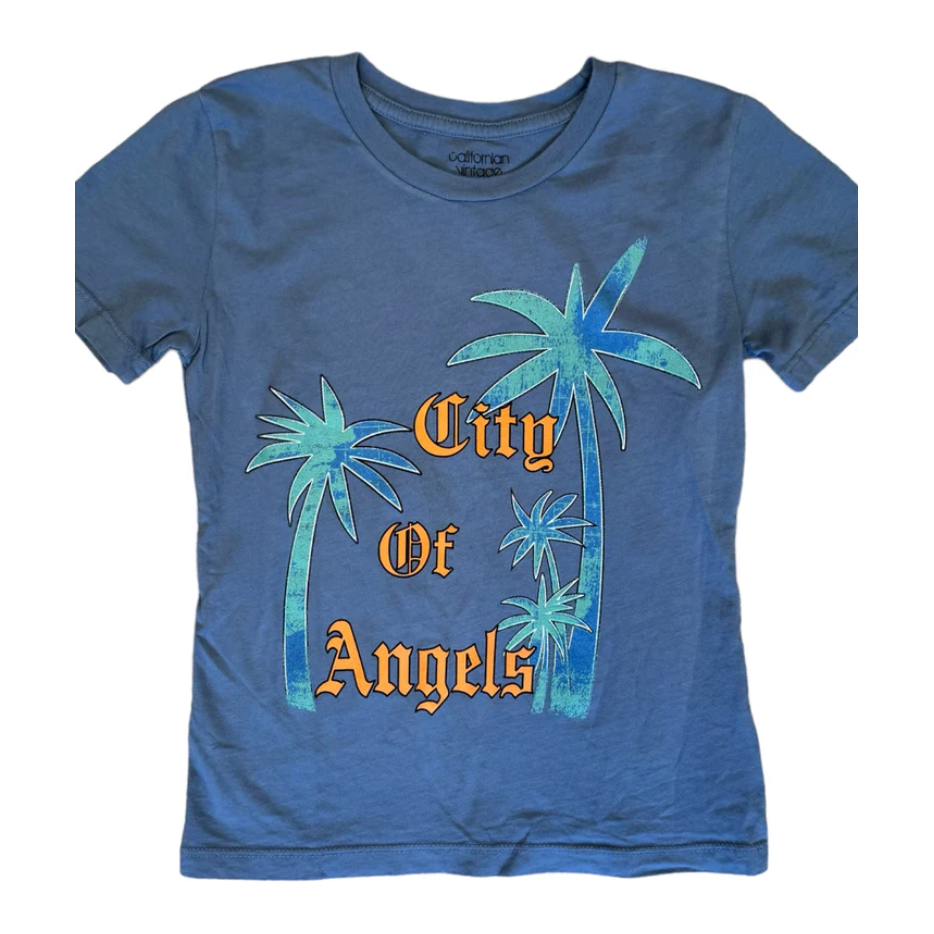 city of angels tee | dusty blue