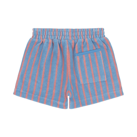 boys maritime stripe terry shorts