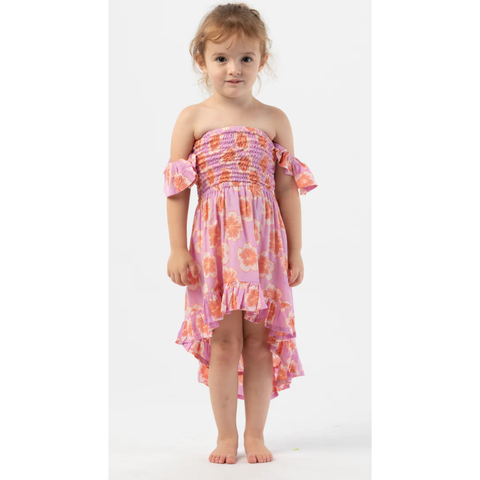 kids lover dress | lanai floral violet