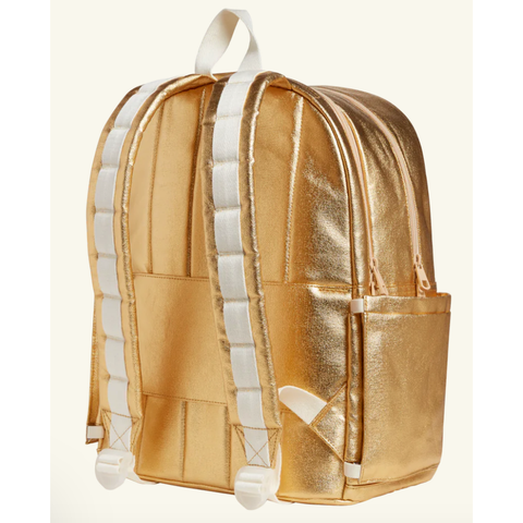 kane kids double pocket backpack | gold