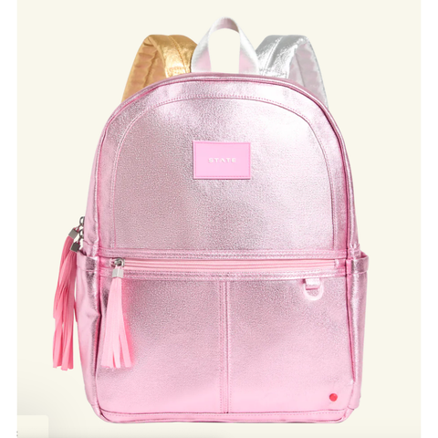 kane kids backpack | pink metallic