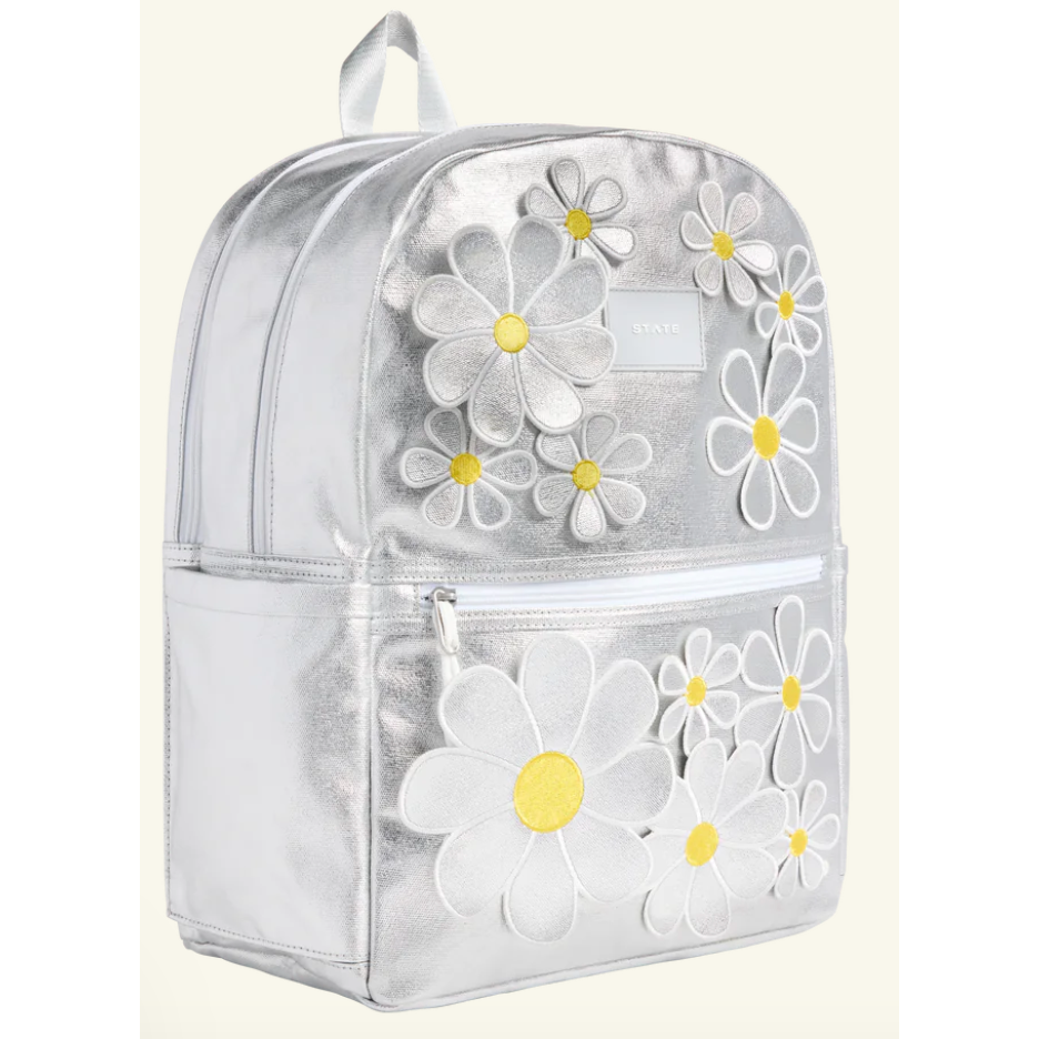 kane kids double pocket backpack | 3D daisies