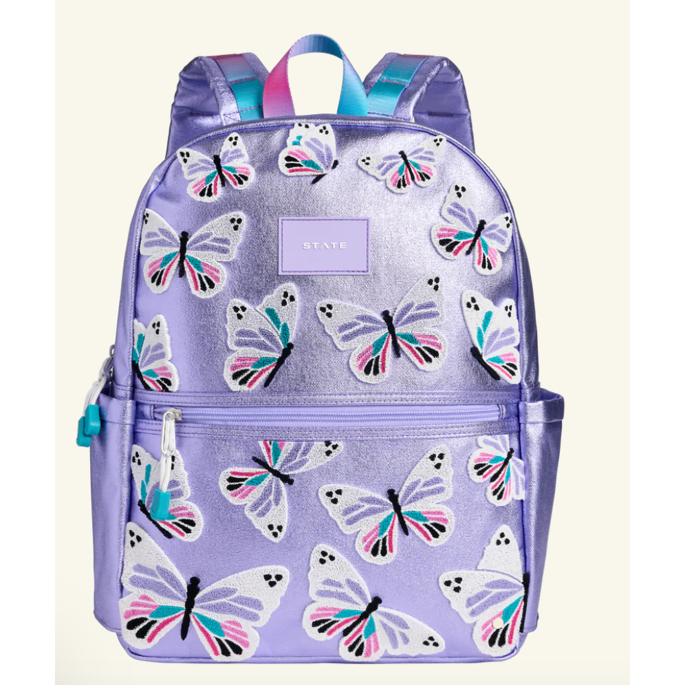 kane kids double pocket backpack | 3d butterfly