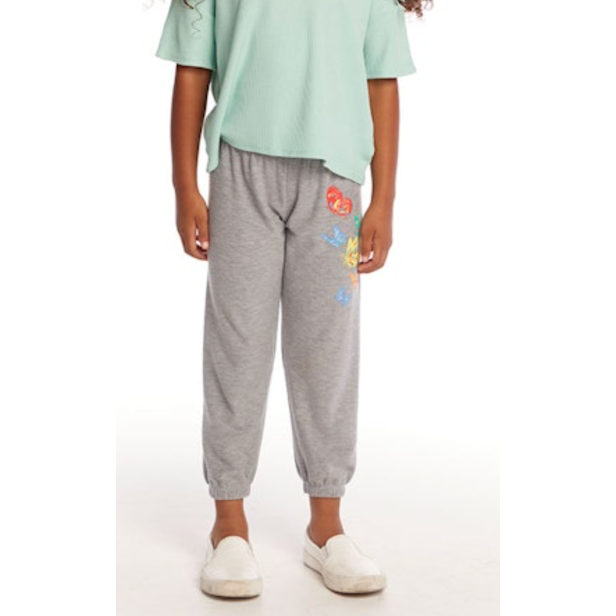 butterflies jogger pant | heather pant