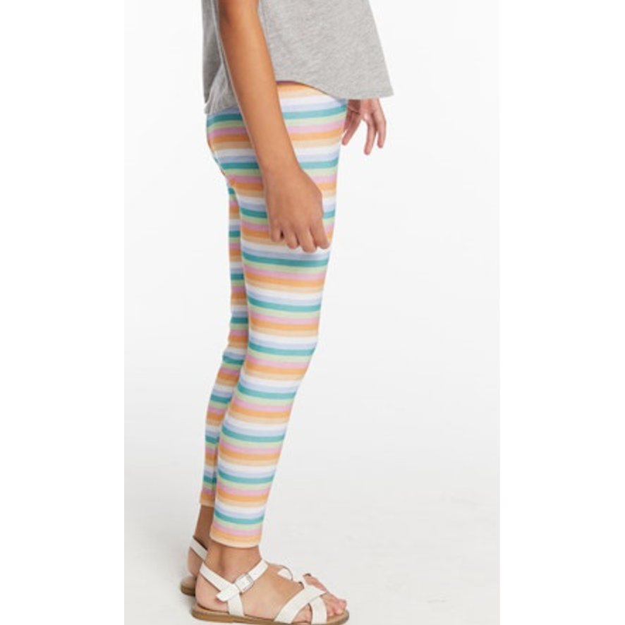 slim legging | sunshine stripe