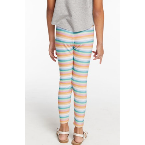 slim legging | sunshine stripe