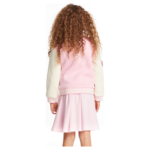 allan bomber jacket | ballerina pink