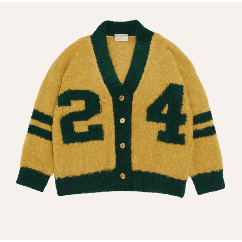 24 kids cardigan | yellow