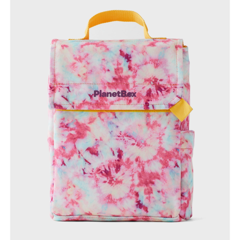 lunch sack | blossom tie die