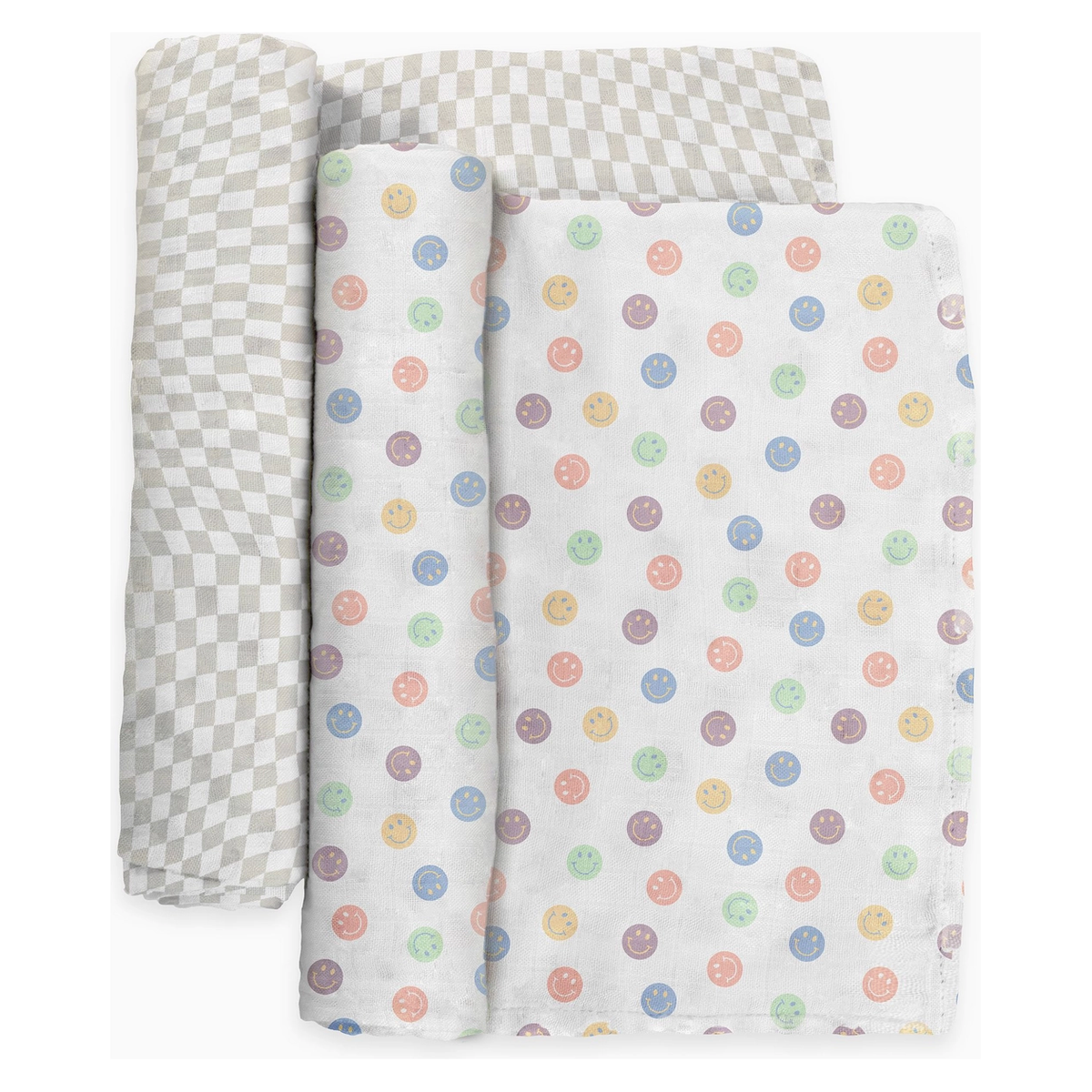 swaddle blanket set | happy baby vibes