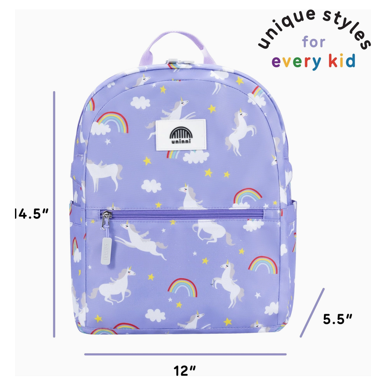 ethan backpack | rainbow unicorn