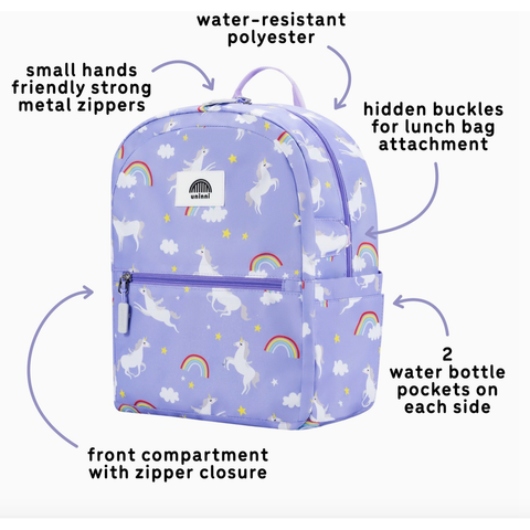 ethan backpack | rainbow unicorn