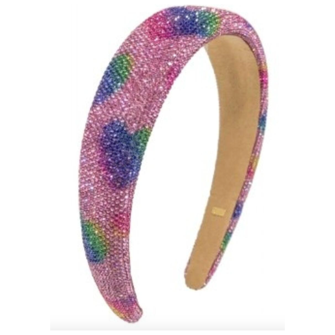 crystalized heart headband