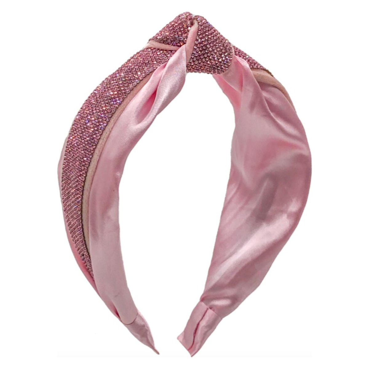 half crystallized knot headband