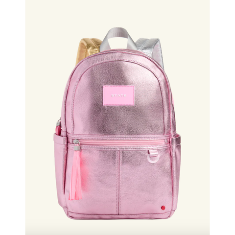 kane kids mini backpack | pink metallic