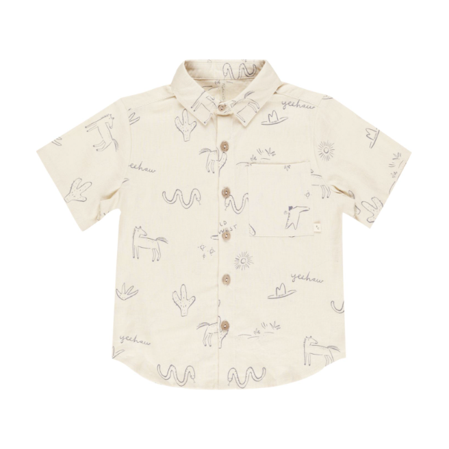 collared shirt || wild west