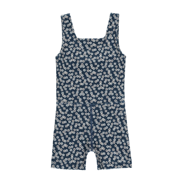 malibu bodysuit | blue floral