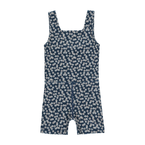 malibu bodysuit | blue floral