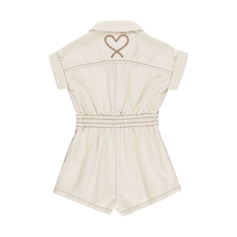 utility romper || natural