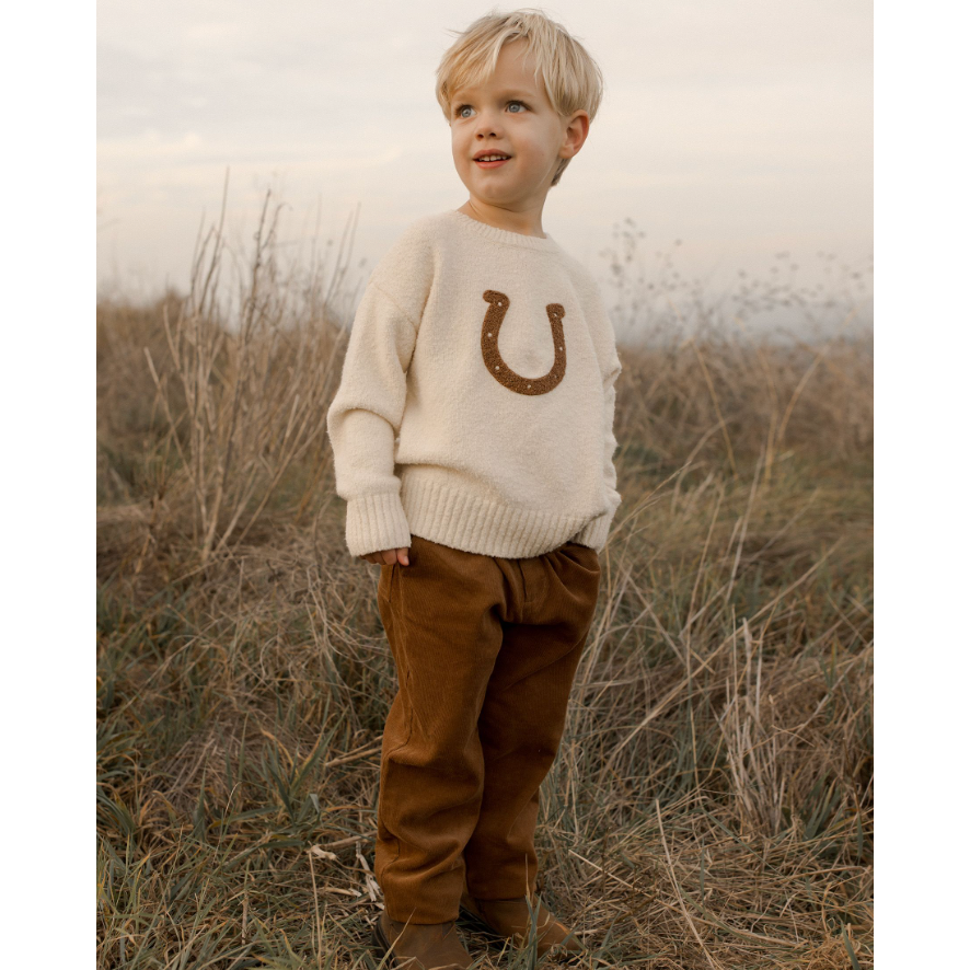 cassidy sweater || horseshoe + kalen pant || saddle