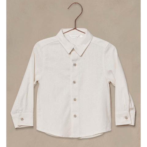 harrison button down || white