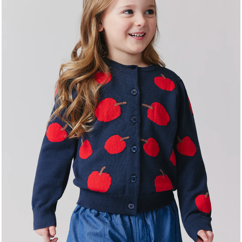 girls constance sweater | apple