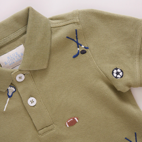 baby boys alec jumper  | sports embroidery