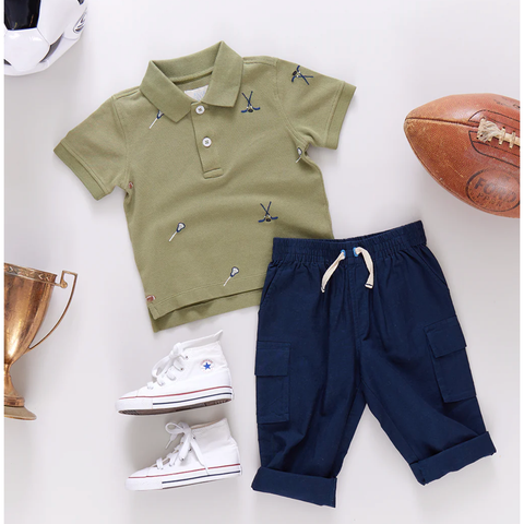 baby boys alec jumper  | sports embroidery